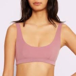 NWT Parade Archive SuperSoft Scoop Bralette in Rose Petal  in 3+